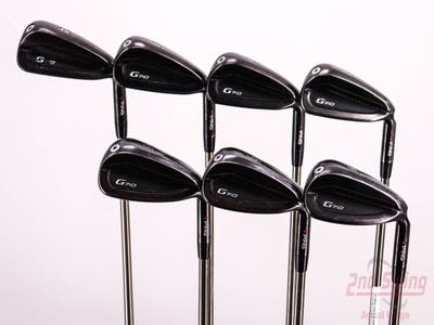 Ping G710 Iron Set 4-PW UST Recoil 780 ES SMACWRAP Graphite Regular Right Handed Red dot 38.5in