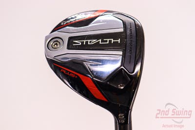 TaylorMade Stealth Plus Fairway Wood 5 Wood 5W 19° PX HZRDUS Smoke Black RDX 70 Graphite Stiff Right Handed 42.5in