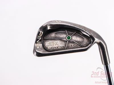Ping ISI K Single Iron 8 Iron Ping JZ Steel Stiff Right Handed Green Dot 36.25in