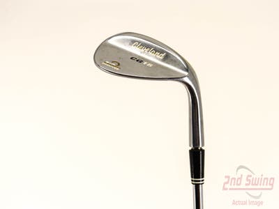 Cleveland CG15 Satin Chrome Wedge Sand SW 56° 14 Deg Bounce Cleveland Traction Wedge Steel Wedge Flex Right Handed 35.75in