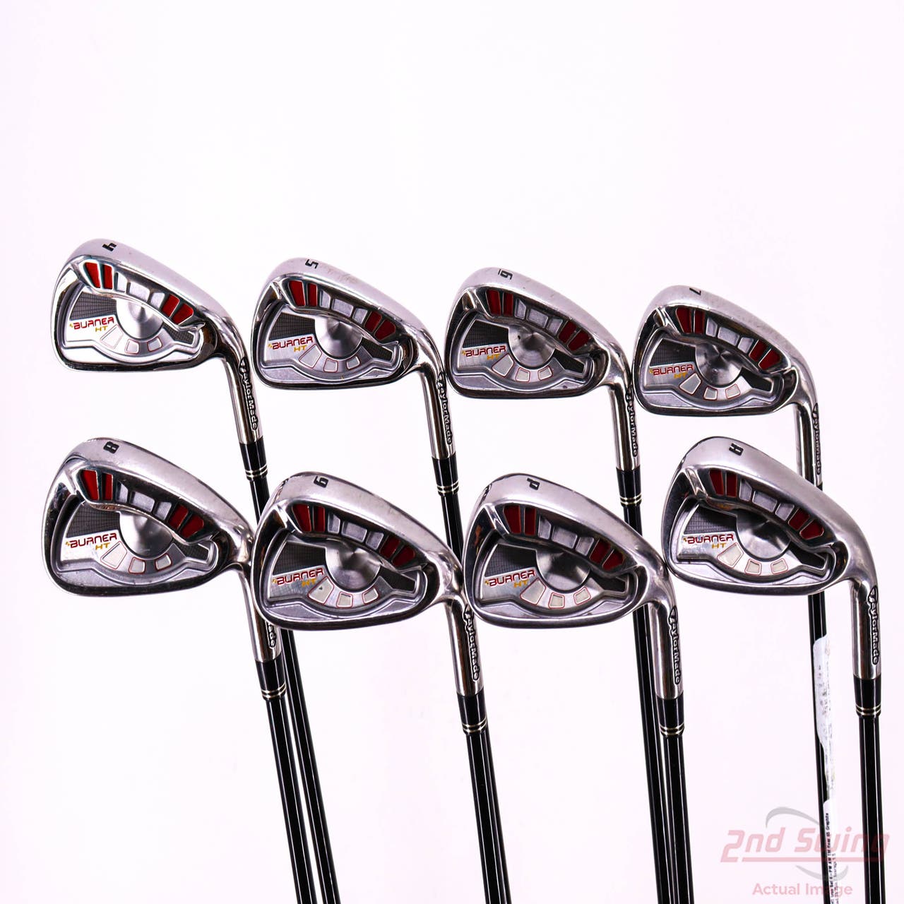 TaylorMade Burner HT Iron Set (DT2334141876) 2nd Swing Golf