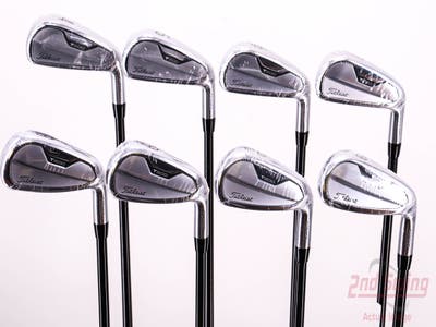 Mint Titleist 2021 T200 Iron Set 4-PW GW Mitsubishi Tensei Red AM2 Graphite Regular Right Handed -2 Degrees Flat 37.5in