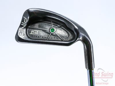 Ping ISI Single Iron 6 Iron Stock Steel Shaft Steel X-Stiff Right Handed Green Dot 38.75in