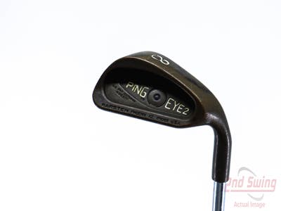 Ping Eye 2 Beryllium Copper Single Iron 8 Iron Ping ZZ Lite Steel Stiff Right Handed Black Dot 36.5in