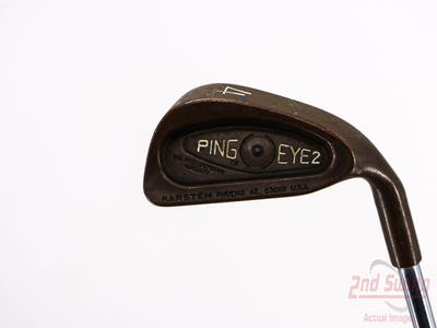 Ping Eye 2 Beryllium Copper Single Iron 4 Iron Ping ZZ Lite Steel Stiff Right Handed Black Dot 38.5in