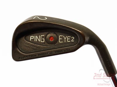 Ping Eye 2 Beryllium Copper Single Iron 2 Iron Ping ZZ Lite Steel Stiff Right Handed Red dot 39.25in