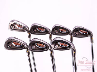 Ping i10 Iron Set 5-PW SW Ping AWT Steel Stiff Right Handed Yellow Dot 38.0in