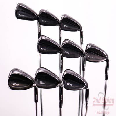 Ping G710 Iron Set 4-PW AW SW True Temper XP 95 R300 Steel Regular Right Handed Green Dot 38.5in