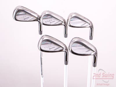TaylorMade Kalea Ladies Iron Set 7-PW SW Stock Graphite Shaft Graphite Ladies Right Handed 36.5in