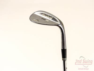 Cleveland CG15 Satin Chrome Wedge Lob LW 60° 12 Deg Bounce Cleveland Traction Wedge Steel Wedge Flex Right Handed 35.75in