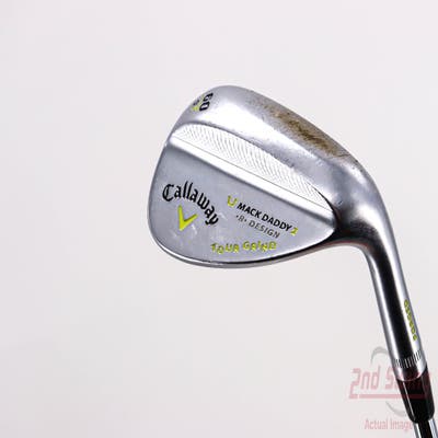 Callaway Mack Daddy 2 Tour Grind Chrome Wedge Lob LW 60° 9 Deg Bounce T Grind Project X 6.5 Steel X-Stiff Right Handed 35.25in
