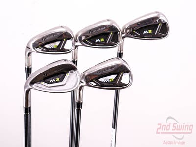 TaylorMade 2019 M2 Iron Set 8-PW AW SW TM M2 Reax Graphite Regular Left Handed 37.0in