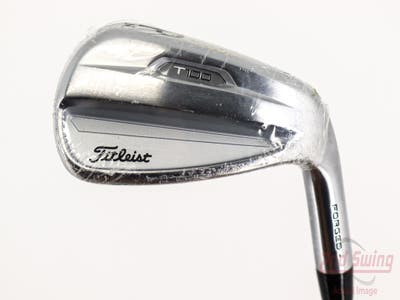 Mint Titleist 2021 T100 Single Iron Pitching Wedge PW 46° True Temper Onyx AMT White Steel Stiff Right Handed +0.5 Degree Upright 35.25in