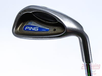 Ping G2 Single Iron Pitching Wedge PW Stock Steel Shaft Steel Stiff Right Handed Black Dot 35.5in