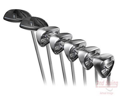 Cobra 2023 Air X Womens Iron Set 5H 6H 7-PW SW Cobra Ultralite 45 Graphite Ladies Right Handed 36.5in
