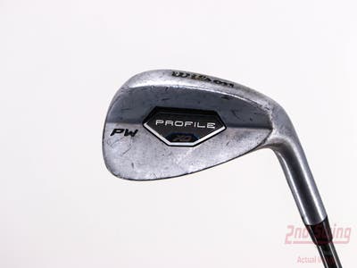 Wilson Staff Profile XD Single Iron Pitching Wedge PW Stock Graphite Shaft Graphite Senior Right Handed 35.75in