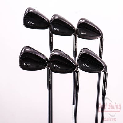 Ping G710 Iron Set 6-PW GW ALTA CB Red Graphite Senior Right Handed Black Dot 37.5in