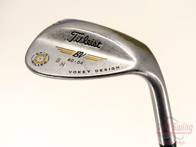 Titleist Vokey Spin Milled CC Chrome Wedge Lob LW 60° 4 Deg Bounce Dynamic Gold AMT S300 Steel Stiff Right Handed 35.5in
