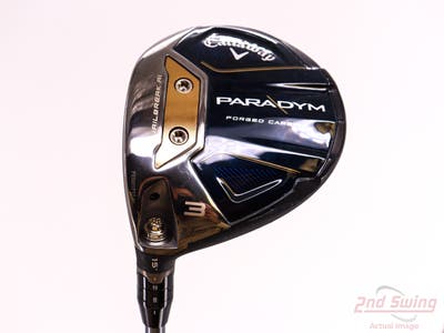 Mint Callaway Paradym Fairway Wood 3 Wood 3W 15° PX HZRDUS Silver Gen4 60 Graphite Regular Left Handed 43.25in
