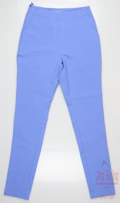 New Womens Straight Down Lexi Pants 0 Blue MSRP $136
