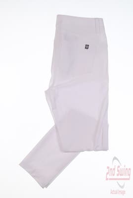 New Womens Straight Down Ace Pants X-Small XS White MSRP $158