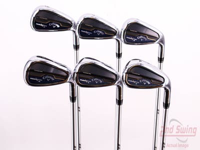 Mint Callaway Paradym X Iron Set 6-PW AW Aldila Ascent Blue 40 Graphite Ladies Right Handed 36.5in