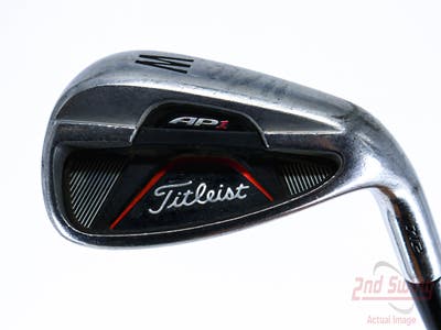 Titleist 712 AP1 Single Iron Pitching Wedge PW Stock Steel Shaft Steel Stiff Right Handed 35.75in