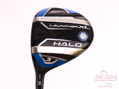 Cleveland Launcher XL Halo Fairway Wood 3 Wood 3W 15° Project X Cypher 55 Graphite Senior Left Handed 43.5in