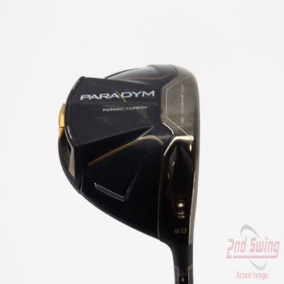 Callaway Paradym Triple Diamond Driver 9° Handcrafted HZRDUS Black 65 Graphite Stiff Right Handed 45.75in