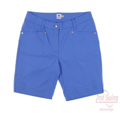 New Womens Daily Sports Golf Shorts 6 Blue MSRP $96