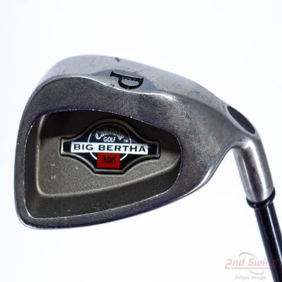 Callaway 1996 Big Bertha Single Iron Pitching Wedge PW Callaway RCH 96 Graphite Stiff Right Handed 35.5in