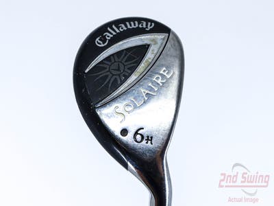 Callaway 2014 Solaire Hybrid 6 Hybrid 28° Callaway Stock Graphite Graphite Ladies Right Handed 38.5in