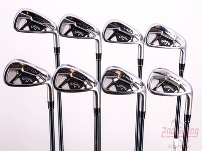 Callaway Apex 21 Iron Set 4-PW AW UST Mamiya Recoil 75 Dart Graphite Regular Right Handed 38.0in