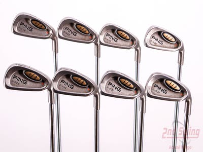 Ping i3 Oversize Iron Set 3-PW Ping JZ Steel Stiff Right Handed Orange Dot 37.5in