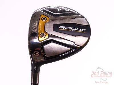 Callaway Rogue ST Max Draw Fairway Wood 3 Wood 3W 16° Project X Cypher 50 Graphite Regular Left Handed 41.5in