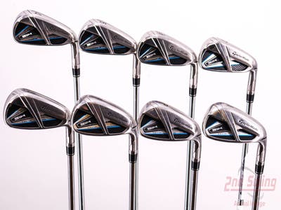TaylorMade SIM MAX Iron Set 4-PW AW FST KBS MAX 85 Steel Stiff Right Handed 38.75in