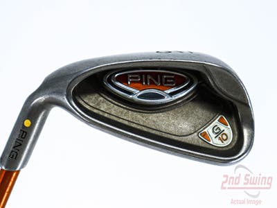 Ping G10 Single Iron 9 Iron Ping TFC 129I Graphite Regular Left Handed Yellow Dot 36.0in
