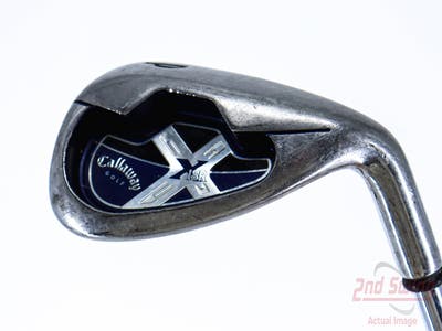 Callaway X-18 R Single Iron Pitching Wedge PW Stock Steel Shaft Steel Uniflex Right Handed 35.5in
