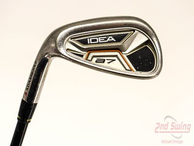 Adams Idea A7 Single Iron Pitching Wedge PW Adams Stock Graphite Graphite Regular Left Handed 35.75in
