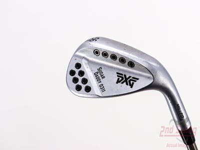 PXG 0311 Sugar Daddy Milled Chrome Wedge Sand SW 56° 10 Deg Bounce Aerotech SteelFiber i95 Graphite Regular Right Handed 35.25in