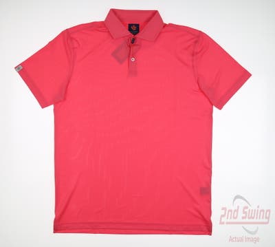 New Mens DONALD ROSS Donny Polo Medium M Pink MSRP $99