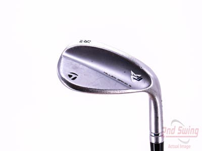 TaylorMade Milled Grind 3 Raw Chrome Wedge Sand SW 56° 8 Deg Bounce Dynamic Gold Tour Issue S200 Steel Stiff Right Handed 35.0in