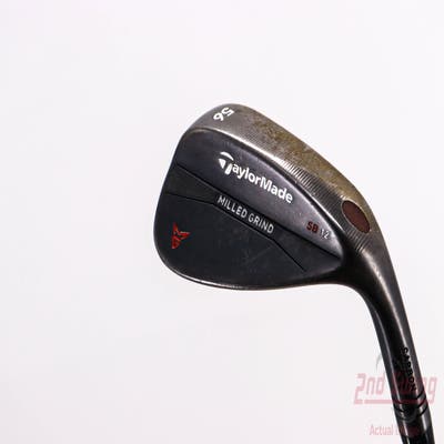 TaylorMade Milled Grind Black Wedge Sand SW 56° 12 Deg Bounce FST KBS Tour 120 Steel Stiff Right Handed 35.5in
