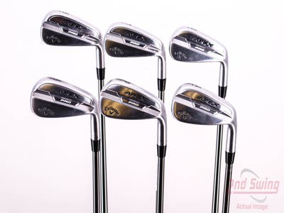 Callaway Apex Pro 21 Iron Set 6-PW AW Project X Catalyst 100 Graphite Stiff Right Handed 38.5in