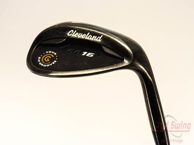 Cleveland CG16 Black Pearl Wedge Lob LW 60° 12 Deg Bounce Cleveland Traction Wedge Steel Wedge Flex Right Handed 35.75in