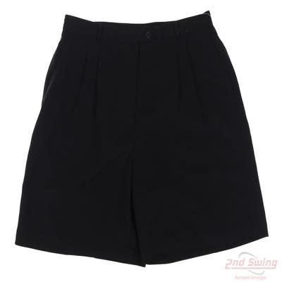 New Womens EP Pro Golf Shorts 12 Black MSRP $60