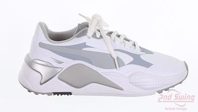 New Womens Golf Shoe Puma RS-G 10 White/Grey MSRP $130 194258 02