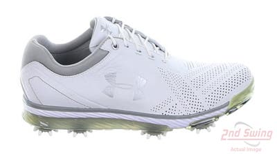 New Womens Golf Shoe Under Armour Team Tempo Tour 9.5 White MSRP $220 1291146-100