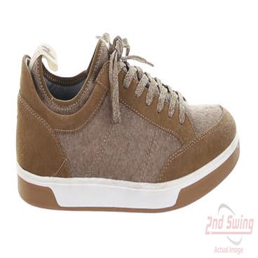 New Mens Golf Shoe Johnnie-O Surfside Sneaker 10 Tan MSRP $149 JMFW1250