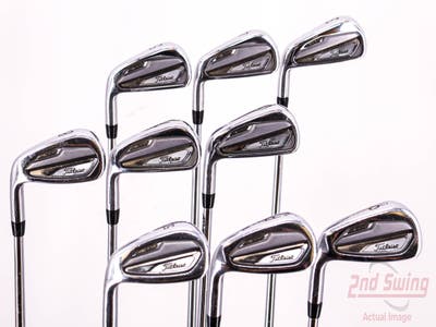 Titleist T100 Iron Set 3-PW AW Project X 6.5 Steel X-Stiff Left Handed 39.5in